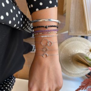 Pulsera dos circulos